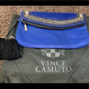 Vince Camuto Leather Clutch